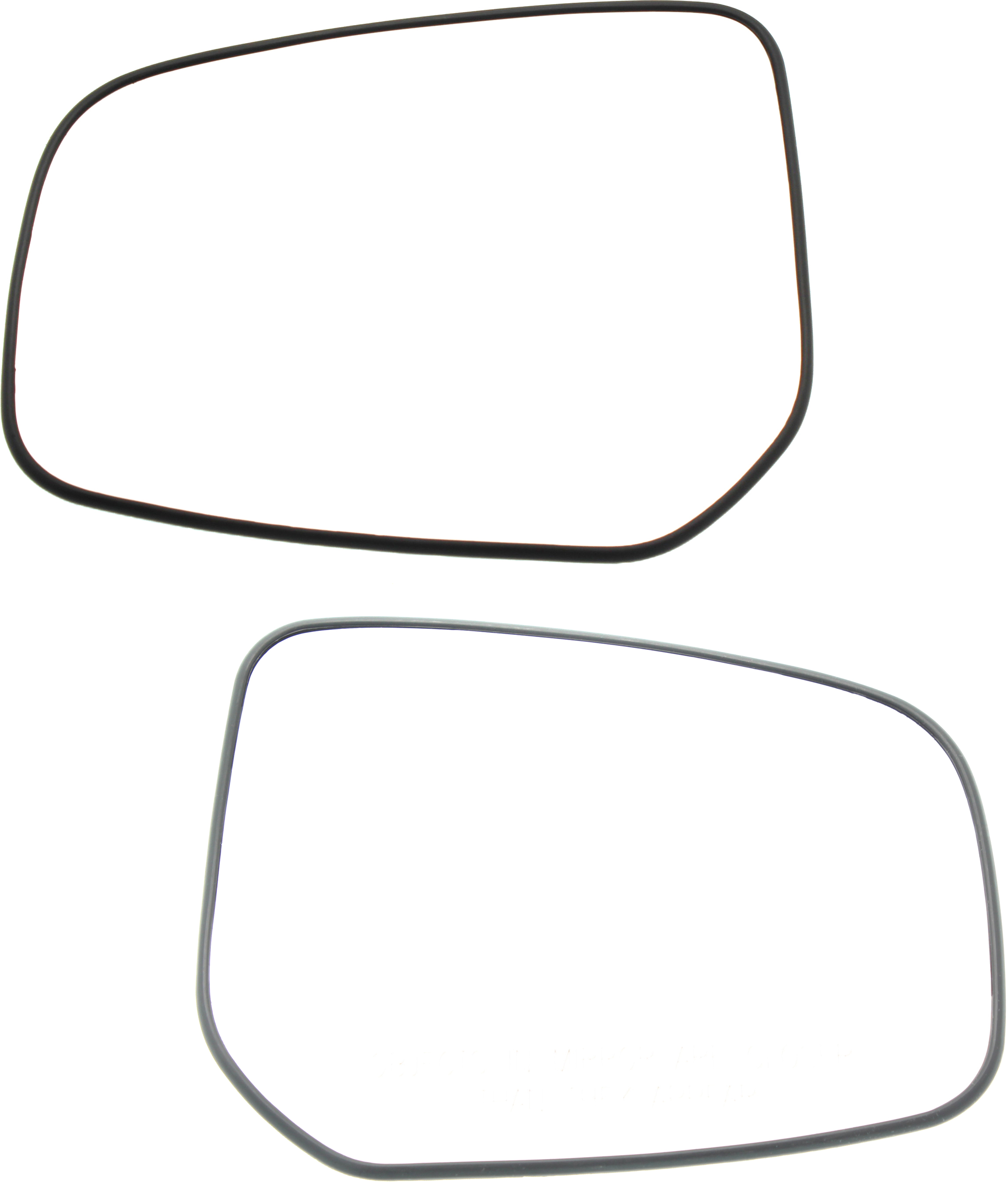 AM MIRAGE 14-23 MIRAGE G4-17-23 MIRROR GLASS RH AND LH Non Heated w Backing Plate SKU SET MT07GR Partslink MI1324106 MI1325106 OEM 7632B599-7632B600
