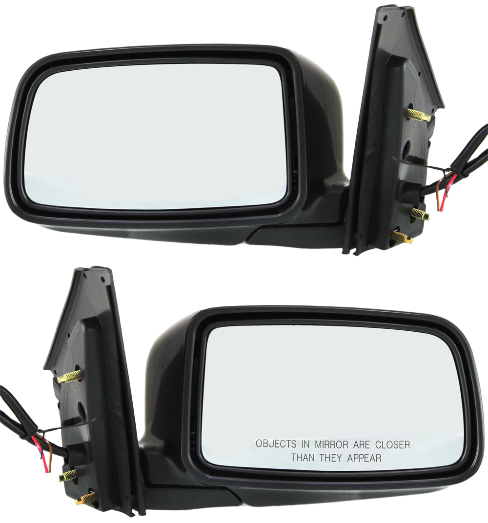 AM LANCER 02-05 MIRROR RH AND LH Power Manual Folding Non Heated Paintable ES Model Sedan SKU SET MT20ER Partslink MI1320112 MI1321112 OEM MR959855 MR959856