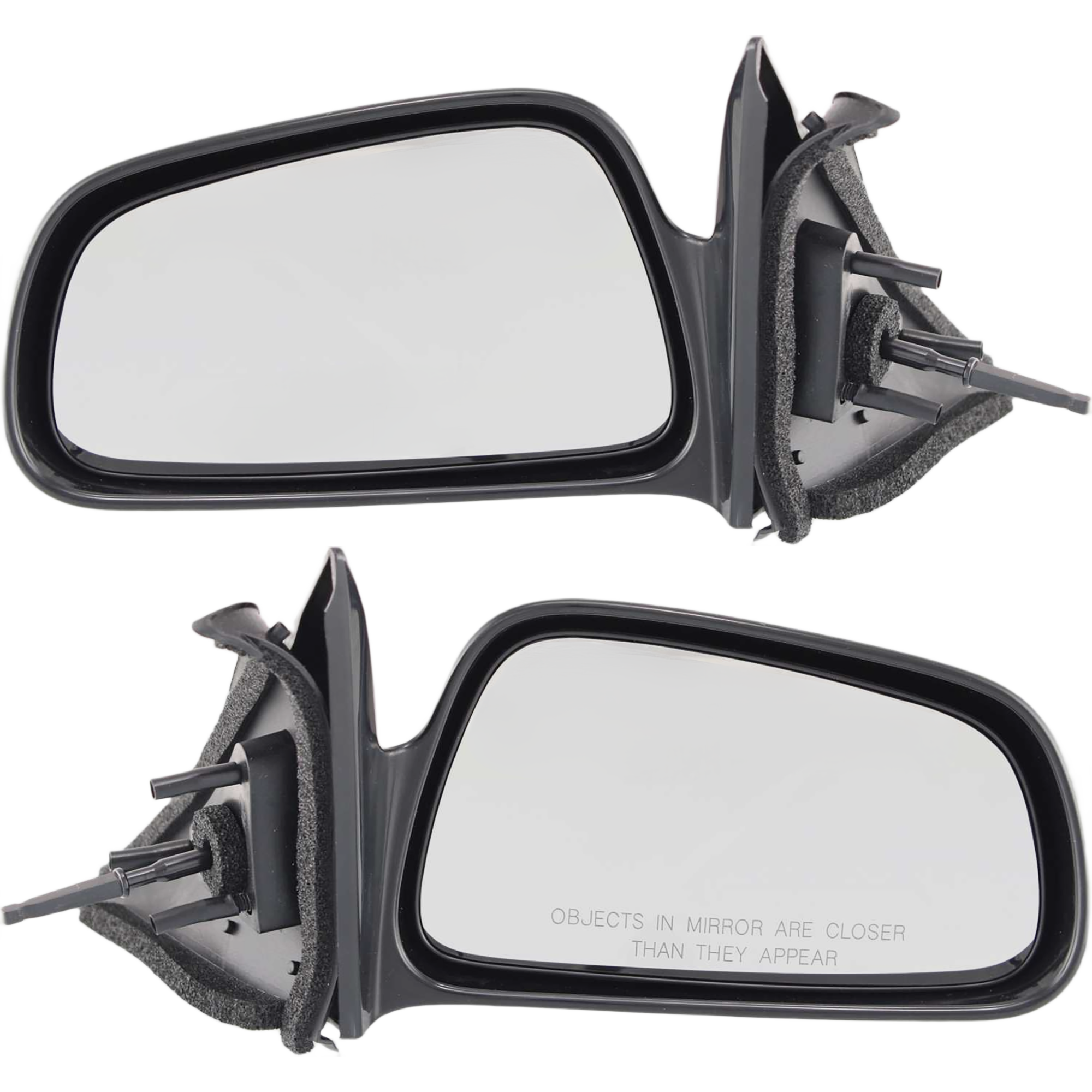AM GALANT 99-03 MIRROR RH AND LH Manual Adjust Non Folding Non Heated Paintable SKU SET MT22R Partslink MI1320122 MI1321122 OEM MR192725 MR192726