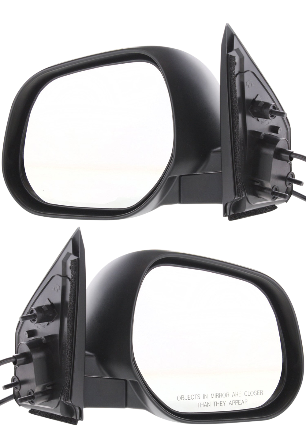 AM OUTLANDER 07-09 MIRROR RH AND LH Power Manual Folding Non Heated Paintable SKU SET MT33ER Partslink MI1320135 MI1321135 OEM 7632A063-7632A064