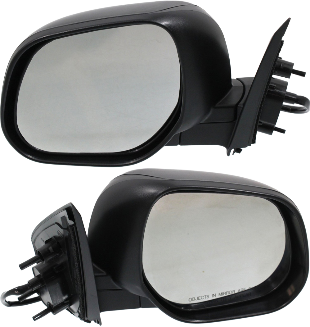 AM OUTLANDER 10-13 MIRROR RH AND LH Power Manual Folding Heated Paintable No Signal Light SKU SET MT40ER Partslink MI1320139 MI1321139 OEM 7632B433 PFM 7632B434 PFM