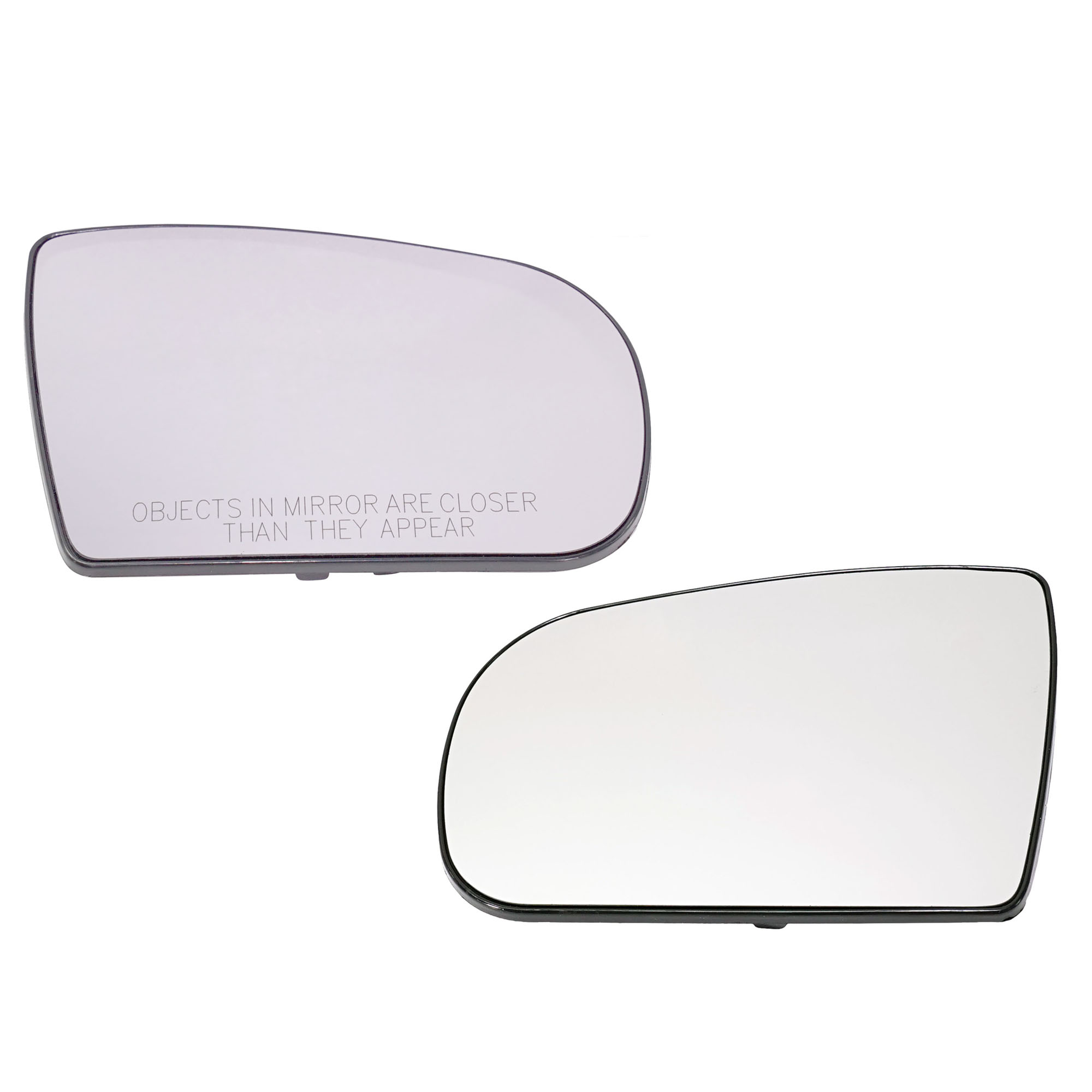 AM E CLASS 00-03 MIRROR GLASS RH AND LH Heated w Backing Plate Wagon Sedan 00-02 SKU SET MZ04GR Partslink MB1325111 MB1324111 OEM 2108100821-2108100721