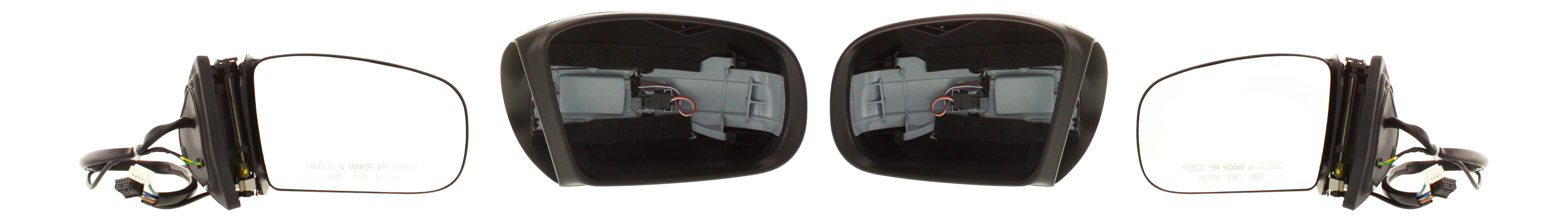 AM S CLASS 00-02 MIRROR RH AND LH Power Power Folding Heated Paintable w Memory and Signal Light SKU SET MZ19ER Partslink MB1320113 MB1321113 OEM 2208100176-2208100476