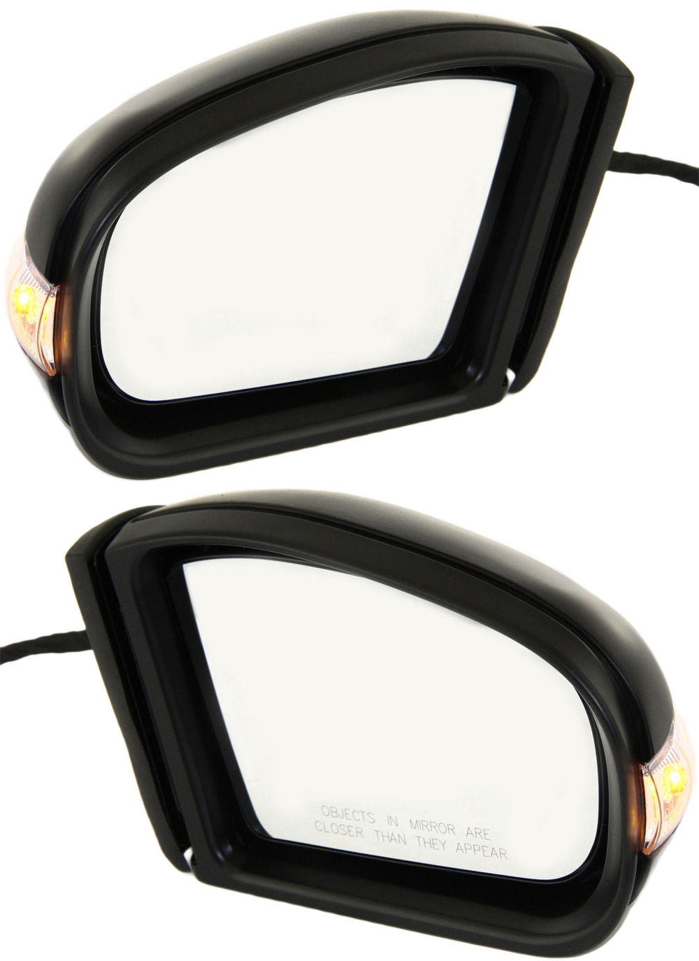 AM E CLASS 03-06 MIRROR RH AND LH Power Manual Folding Heated Paintable w In housing Signal Light and Memory No Auto dimming and BSD Sedan Wagon New Body Style SKU SET MZ21ER Partslink MB1320112 MB1321112 OEM 2038104976-2038105076