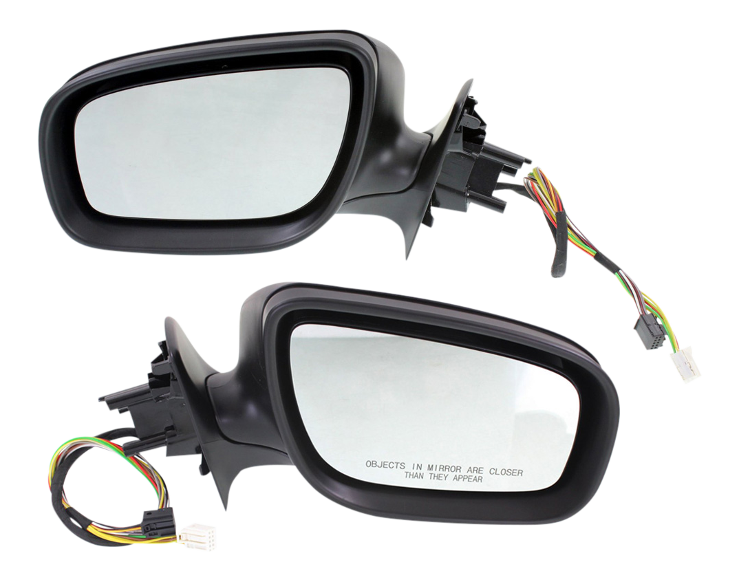 AM E CLASS 07-09 MIRROR RH AND LH Power Power Folding Heated Paintable w In housing Signal Light and Memory No Auto dimming and BSD SKU SET MZ28ER S OEM 2118101576-2118101676