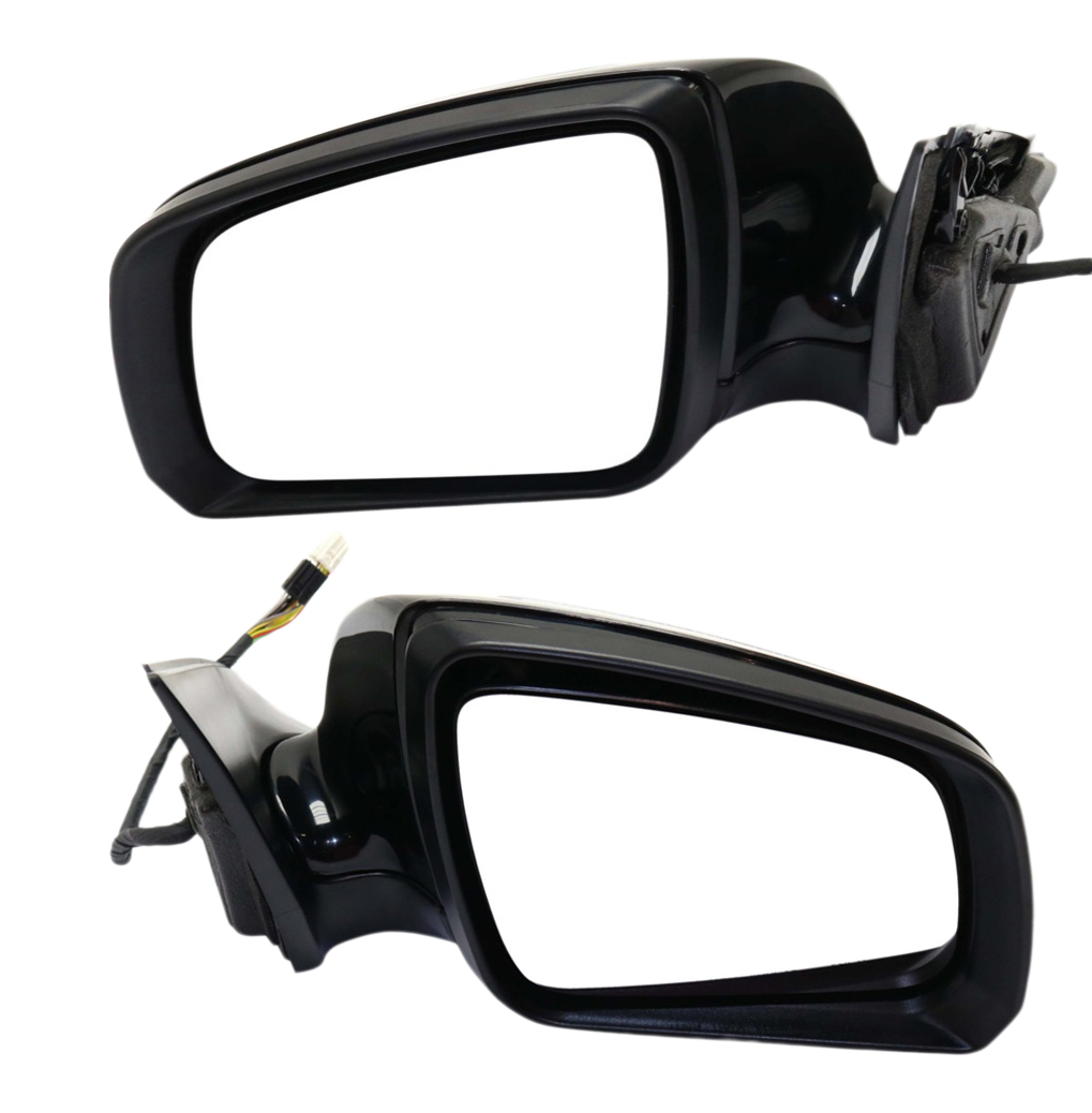 AM C CLASS 08-11 MIRROR RH AND LH Power Power Folding Heated Paintable w In housing Signal Light and Memory No Auto dimming and BSD SKU SET MZ41ER S OEM 2048100176 PFM 2048100276 PFM