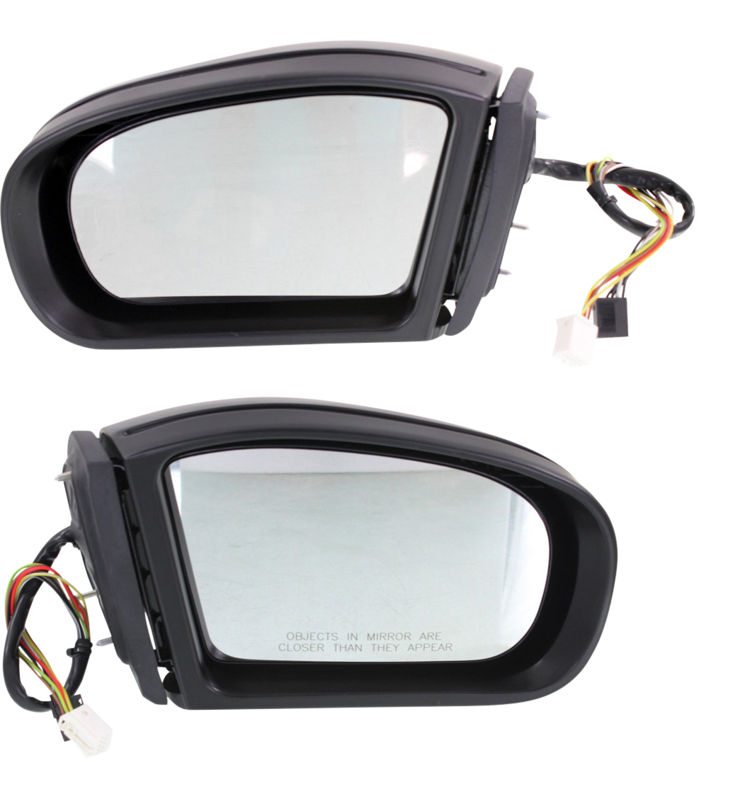 AM C CLASS 05-07 MIRROR RH AND LH Power Manual Folding Heated Paintable w In housing Signal Light and Memory No Auto dimming and BSD SKU SET MZ44ER S OEM 2038106376-2038106676 PFM