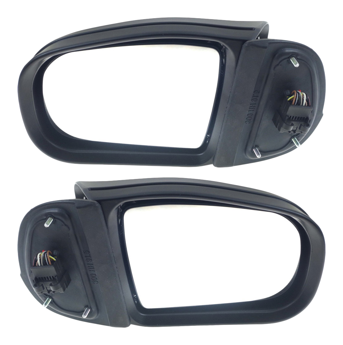 AM E CLASS 00-03 MIRROR RH AND LH Power Power Folding Heated Paintable w In housing Signal Light and Memory No Auto dimming and BSD SKU SET MZ47ER S OEM 2108100576-2108100676
