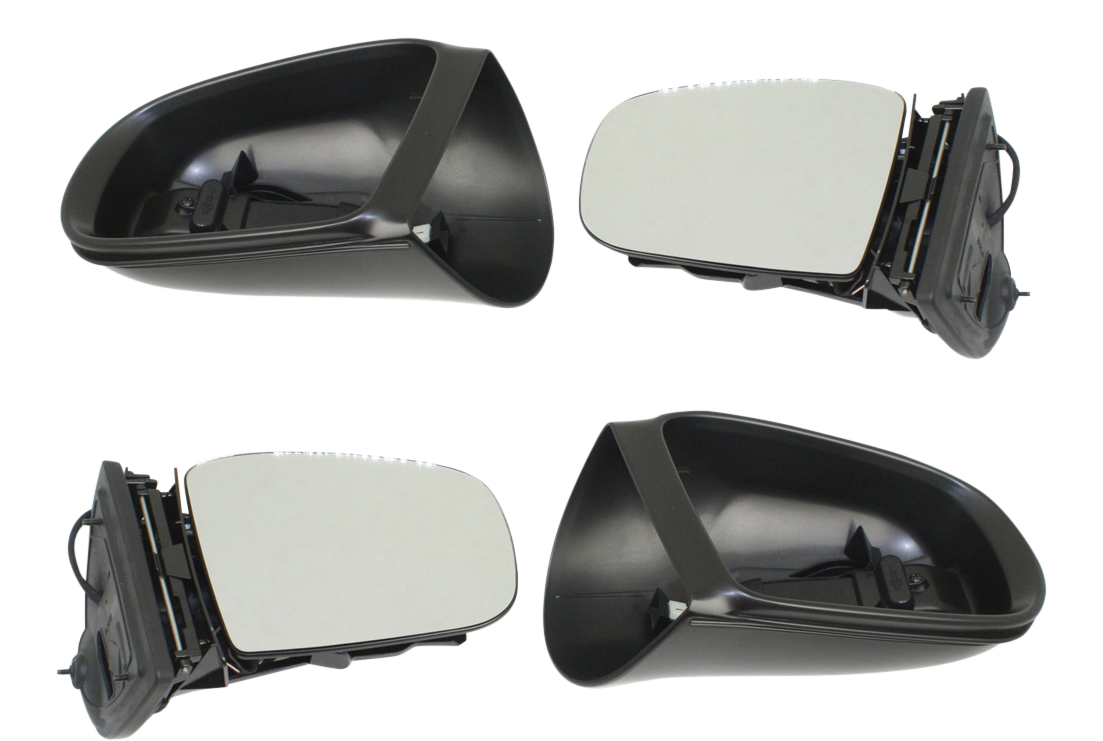 AM ML CLASS 02-05 MIRROR RH AND LH Power Manual Folding Heated Paintable w Signal Light No Memory SKU SET MZ48ER S OEM 1638101293-1638102393