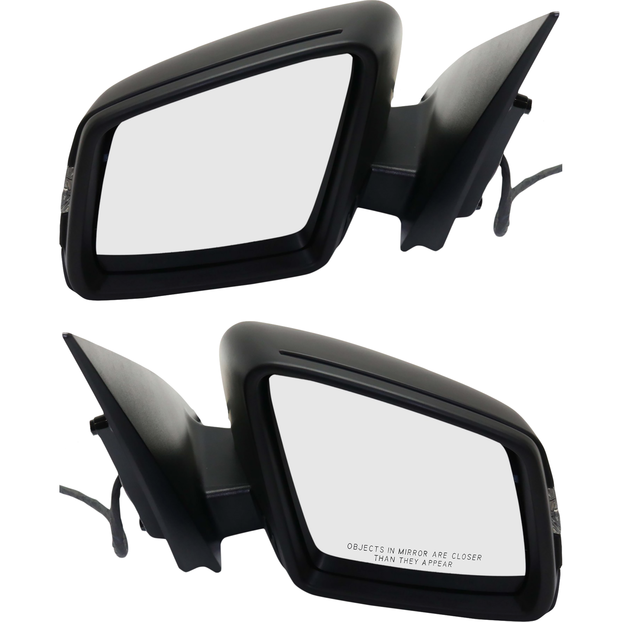 AM GL CLASS 13-16 M CLASS 13-15 MIRROR RH AND LH Power Power Folding Heated Paintable w Memory Puddle Light and Signal Light No BSD SKU SET MZ56ER S OEM 1668100393-1668100493