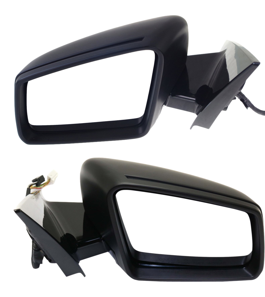 AM E CLASS 10-16 MIRROR RH AND LH Power Power Folding Heated Paintable w In housing Signal Light and Memory No Auto dimming and BSD SKU SET MZ71ER S OEM 2078100776-2078100876
