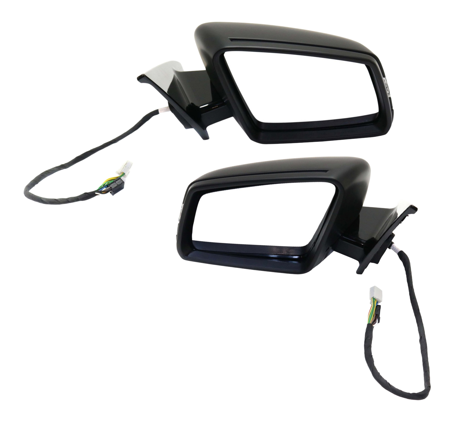 AM CL CLASS 10-14 MIRROR RH AND LH Power Power Folding Heated Paintable w Memory Puddle Light and Signal Light w o Auto Dimming and BSD SKU SET MZ77ER S OEM 21-681-014-762-168-100-000