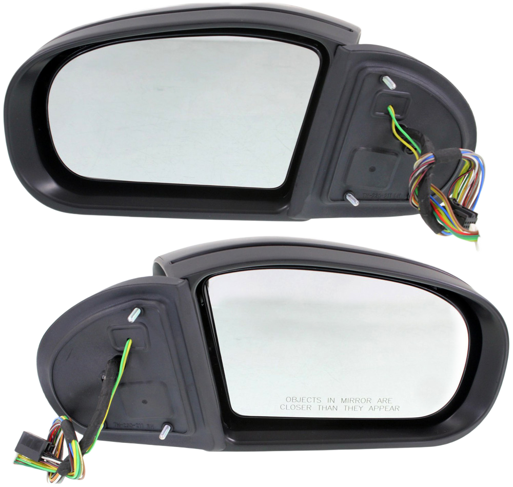 AM E CLASS 03-06 MIRROR RH AND LH Power Power Folding Heated Paintable w In housing Signal Light and Memory No Auto dimming and BSD SKU SET MZ78ER OEM 2038105776-2038105876