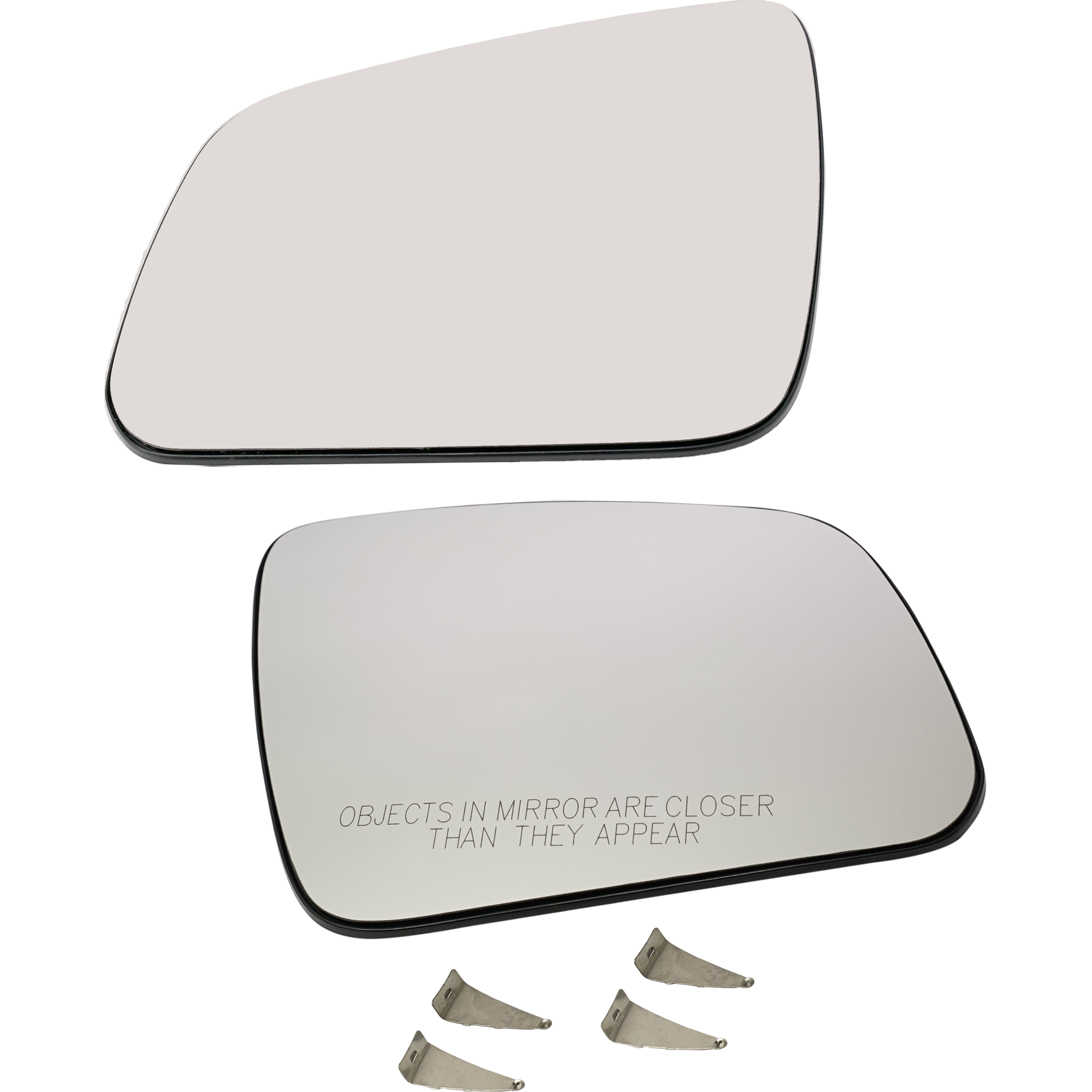 AM C CLASS 08-11 MIRROR GLASS RH AND LH Heated w Backing Plate No Auto dimming SKU SET MZ81GR Partslink MB1325101 MB1324101 OEM 2048100021-2048100721