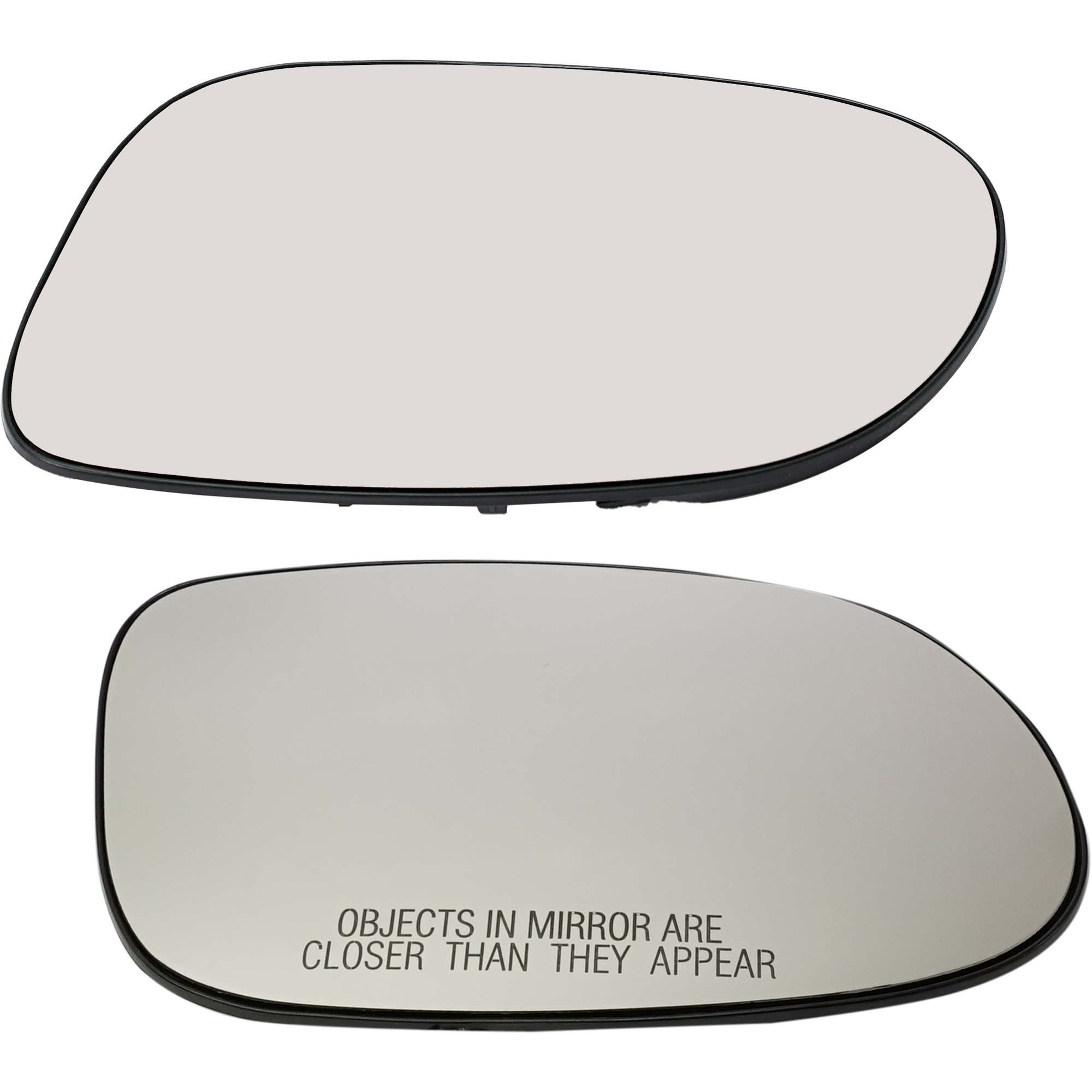 AM CLK CLASS 03-09 SL CLASS 03-04 MIRROR GLASS RH AND LH Heated w Backing Plate SKU SET MZ89GR Partslink MB1325109 MB1324109 OEM 2308100821-2098100121