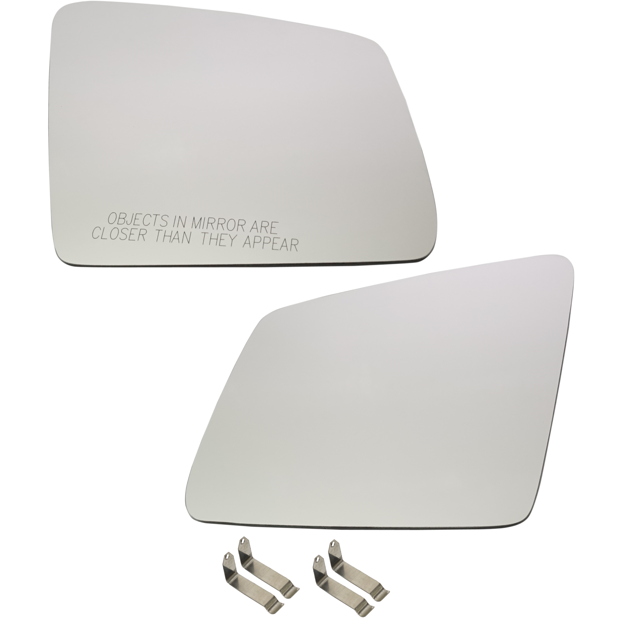 AM GLE CLASS 16-19 M CLASS 11-15 MIRROR GLASS RH AND LH Heated w Backing Plate SKU SET MZ92GR Partslink MB1325106 MB1324106 OEM 1668101219-1668100919