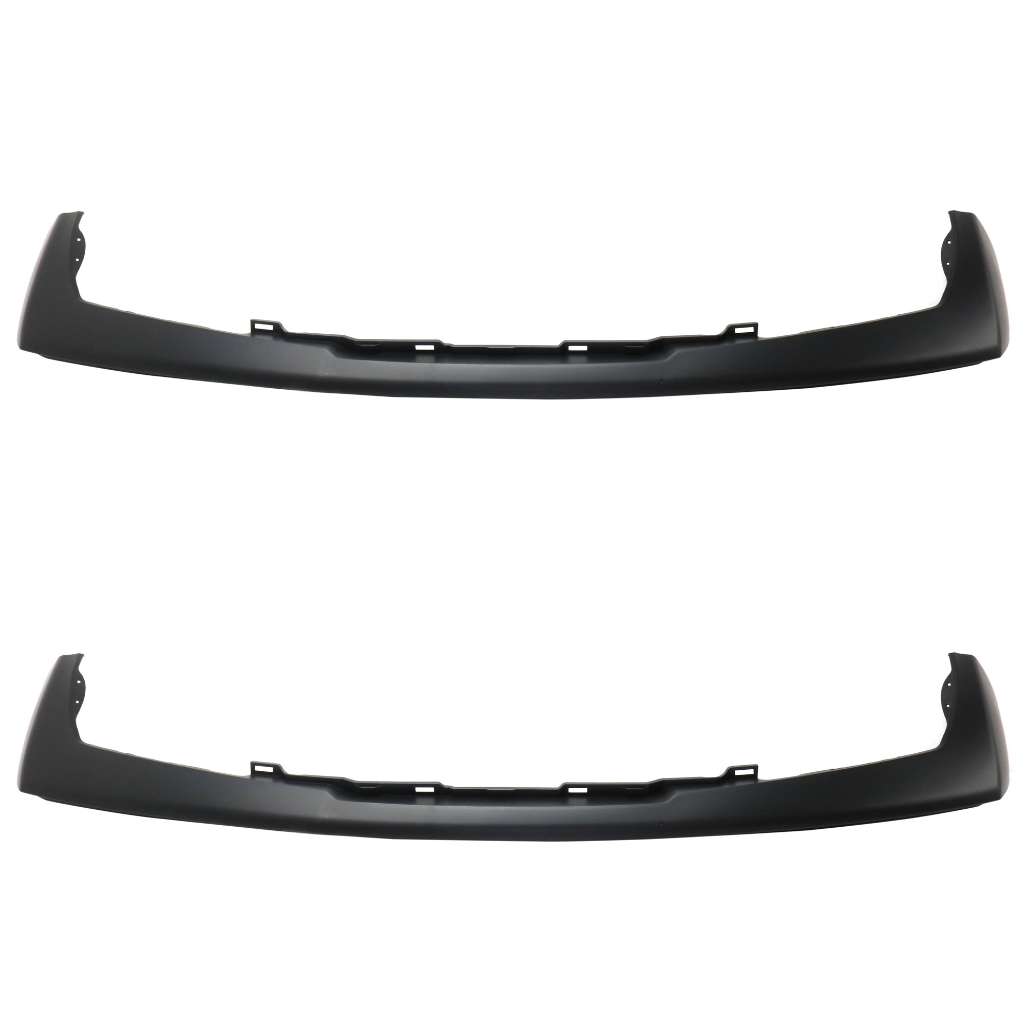 AM FRONTIER 05-08 FRONT BUMPER FILLER RH AND LH Primed Steel 2 Piece Type Bumper CAPA SKU SET N010323PQ 2