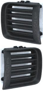 AM PATHFINDER 99-04 FRONT BUMPER GRILLE RH AND LH Bumper Finisher Inner From 12-98 SKU SET N015503 Partslink NI1039103 NI1038103 OEM 622562W100-622572W100