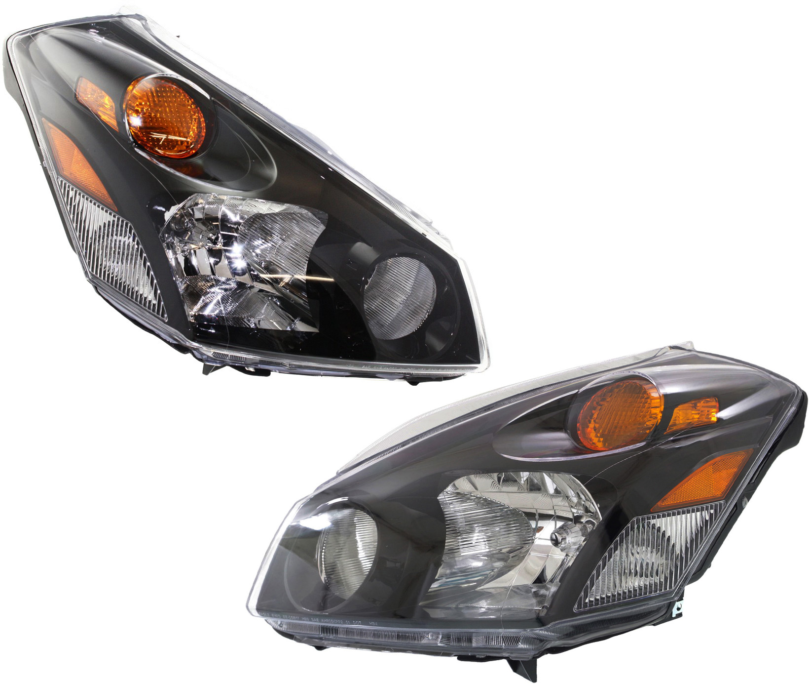 AM QUEST 04-09 HEAD LAMP RH AND LH Assembly Halogen Mini Passenger Van SKU SET N100131 Partslink NI2502152 NI2503152 OEM 260605Z026-260105Z026