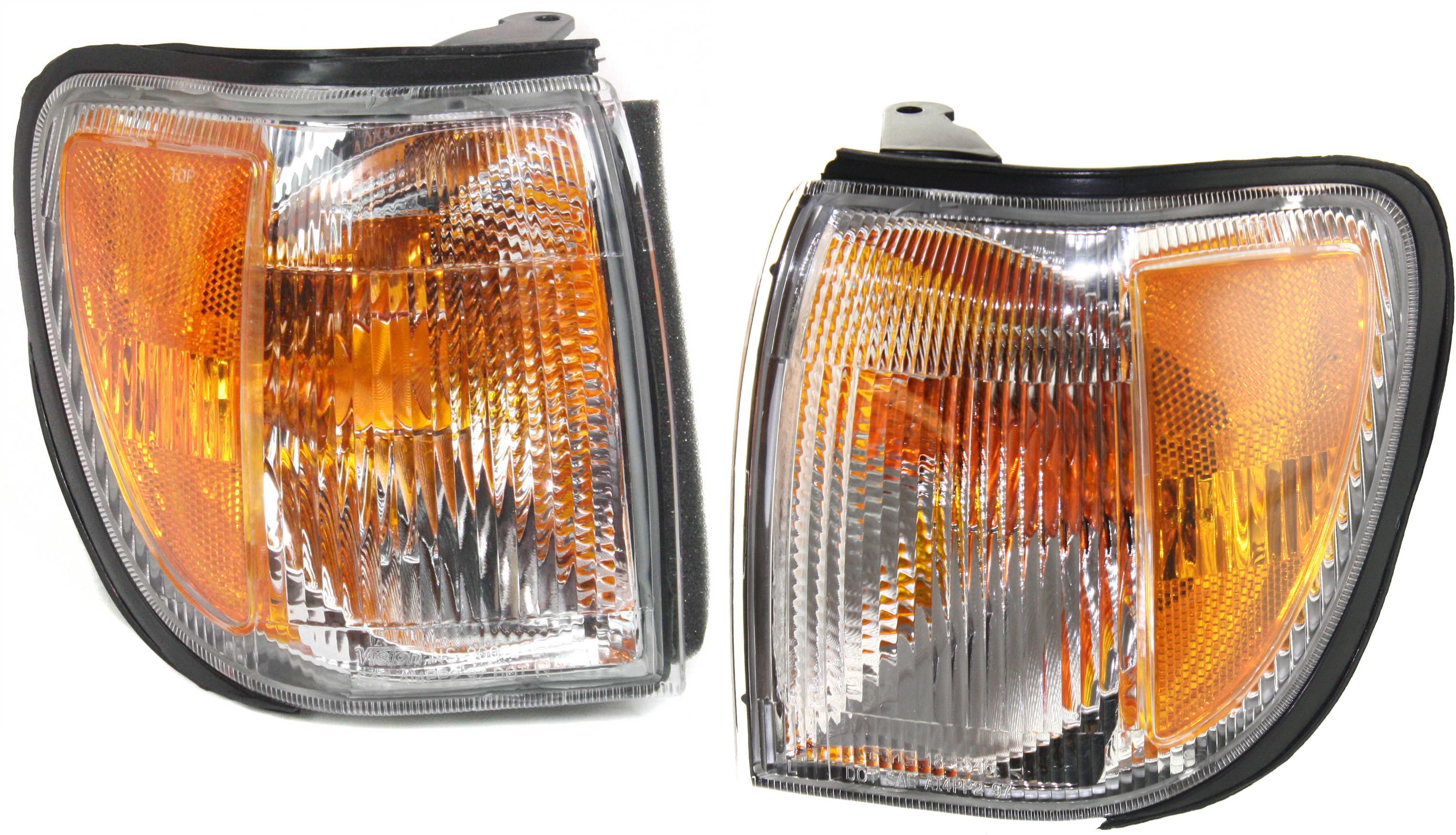AM PATHFINDER 99-04 CORNER LAMP RH and LH Assembly SKU SET N104101 Partslink NI2520127 NI2521127 OEM 261202W625-261252W625