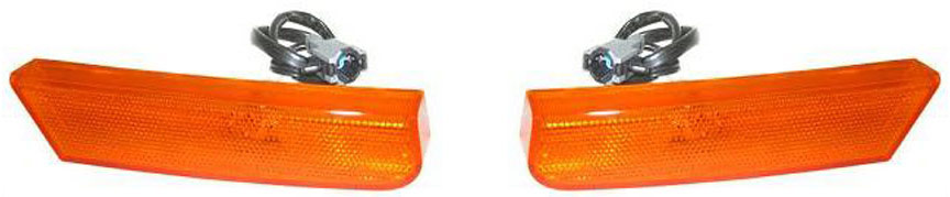 AM XTERRA 02-04 FRONT SIDE MARKER LAMP RH AND LH Assembly SKU SET N104501 Partslink NI2551140 NI2550140 OEM 261807Z800-261857Z800