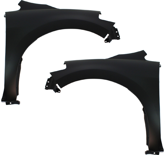 AM VERSA 07-12 FRONT FENDER RH AND LH Primed Hatchback Sedan 07-11 Steel w o Signal Light Hole CAPA SKU SET N220139Q Partslink NI1241187C NI1240187C OEM FCA00ZW5MB FCA01ZW5MB