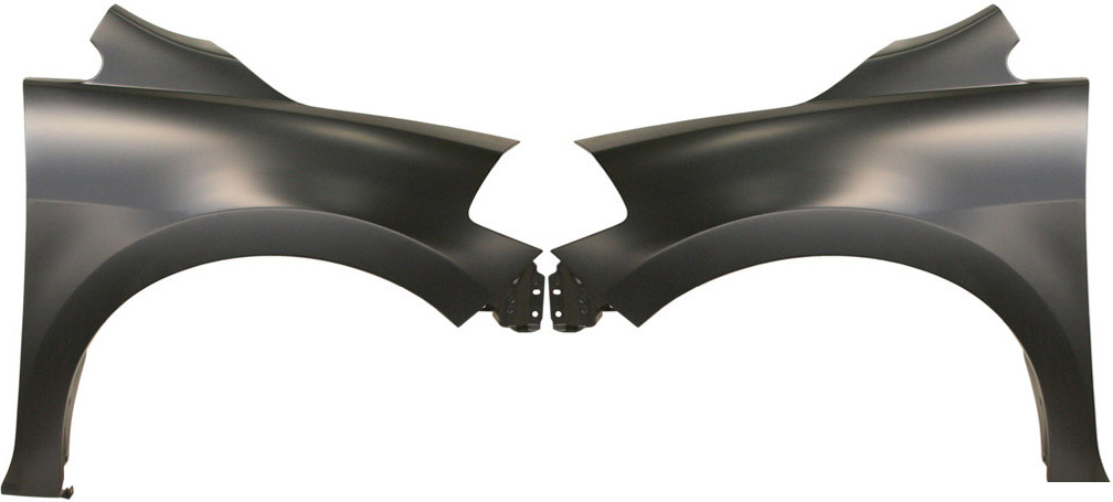 AM VERSA 07-12 FRONT FENDER RH AND LH Primed Hatchback Sedan 07-11 Steel w o Signal Light Hole SKU SET N220139 Partslink NI1241187 NI1240187 OEM FCA00ZW5MB FCA01ZW5MB