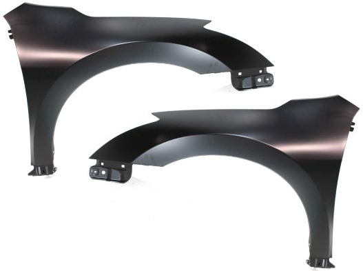 AM ALTIMA 07-12 FRONT FENDER RH AND LH Primed Sedan Steel SKU SET N220143 Partslink NI1240186 NI1241186 OEM 63100ZN55A 63101ZN55A