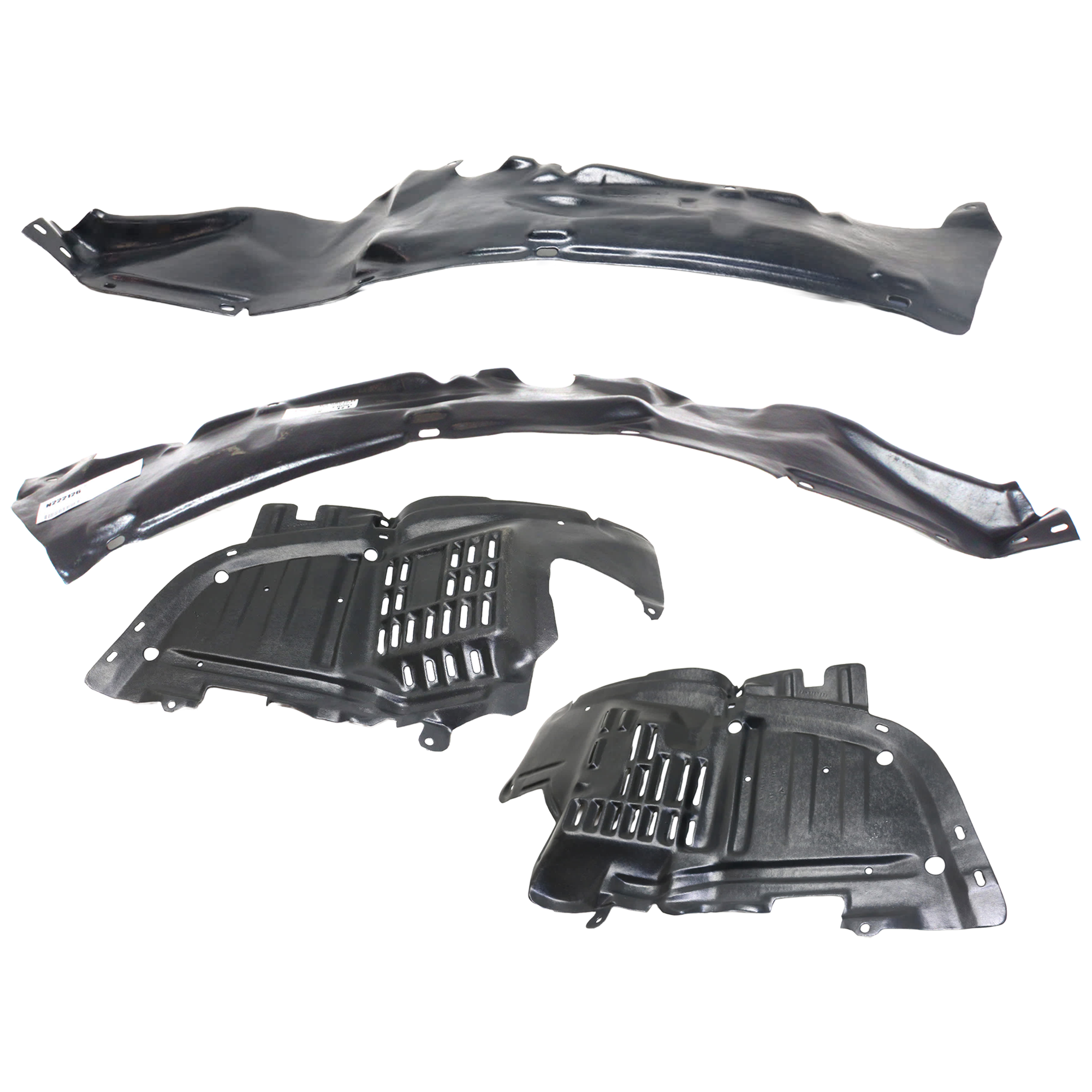 AM 240SX 97-98 FRONT FENDER LINER RH AND LH Front and Rear Section SKU SET N222125-4A