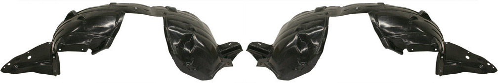 AM SENTRA 07-09 FRONT FENDER LINER RH AND LH Plastic Vacuum Form Base S SL Models SKU SET N222155 OEM 63842ET000 PFM 63843ET000 PFM