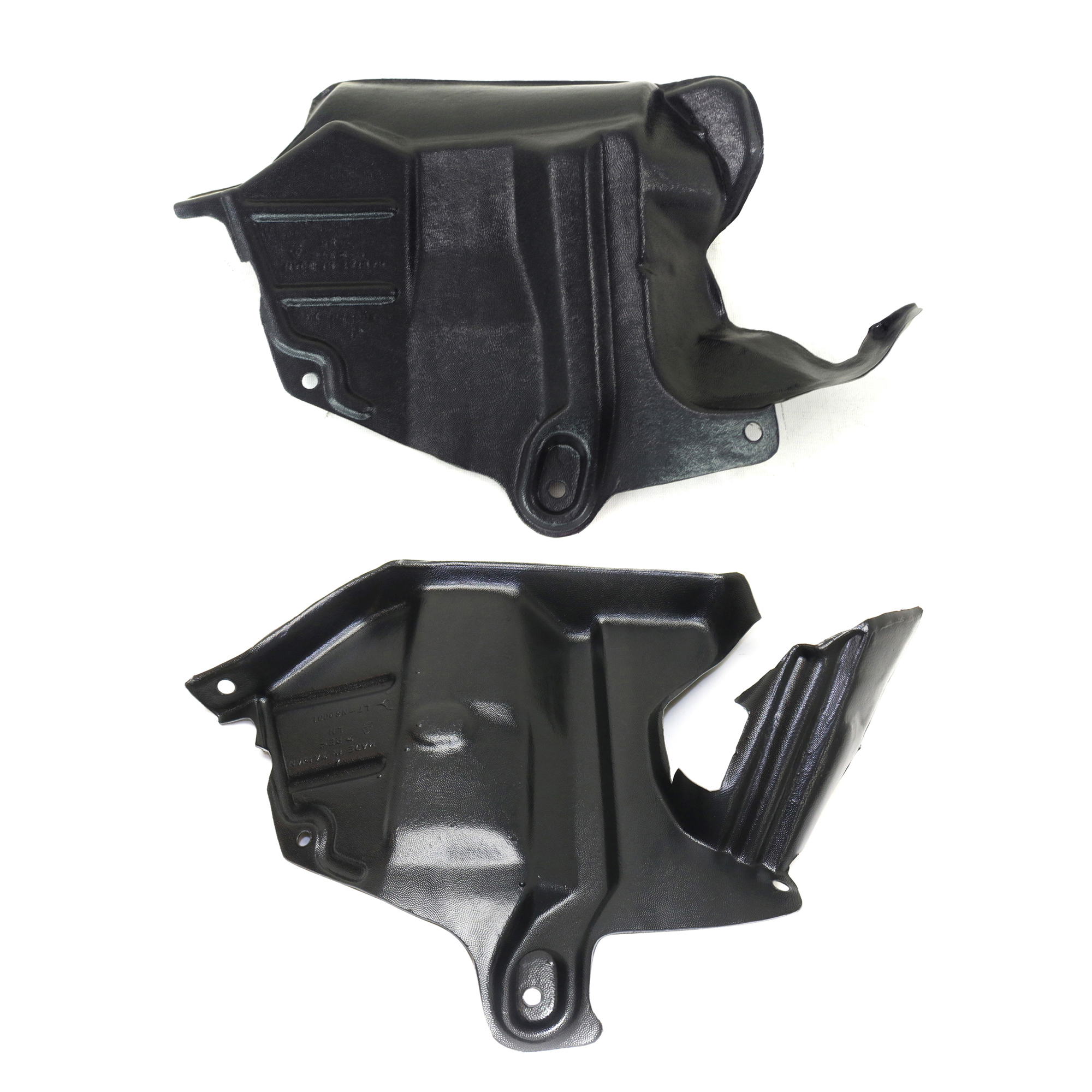 AM SENTRA 95-99 ENGINE SPLASH SHIELD RH AND LH Under Cover SKU SET N310105 Partslink NI1228102 NI1228101 OEM 648380M800-648391M200