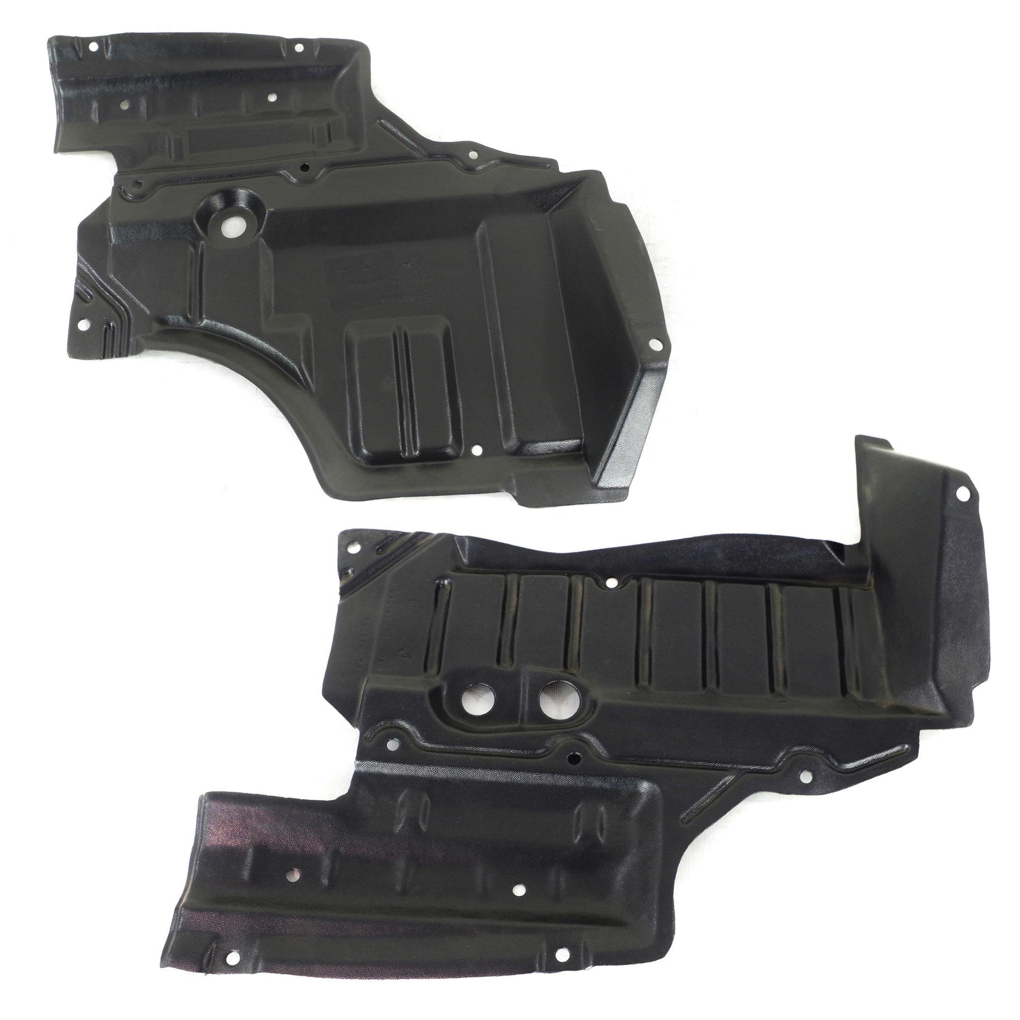 AM ALTIMA 93-97 FRONT ENGINE SPLASH SHIELD RH AND LH SKU SET N310108 Partslink NI1228105 NI1228104 OEM 758981E400-758991E400