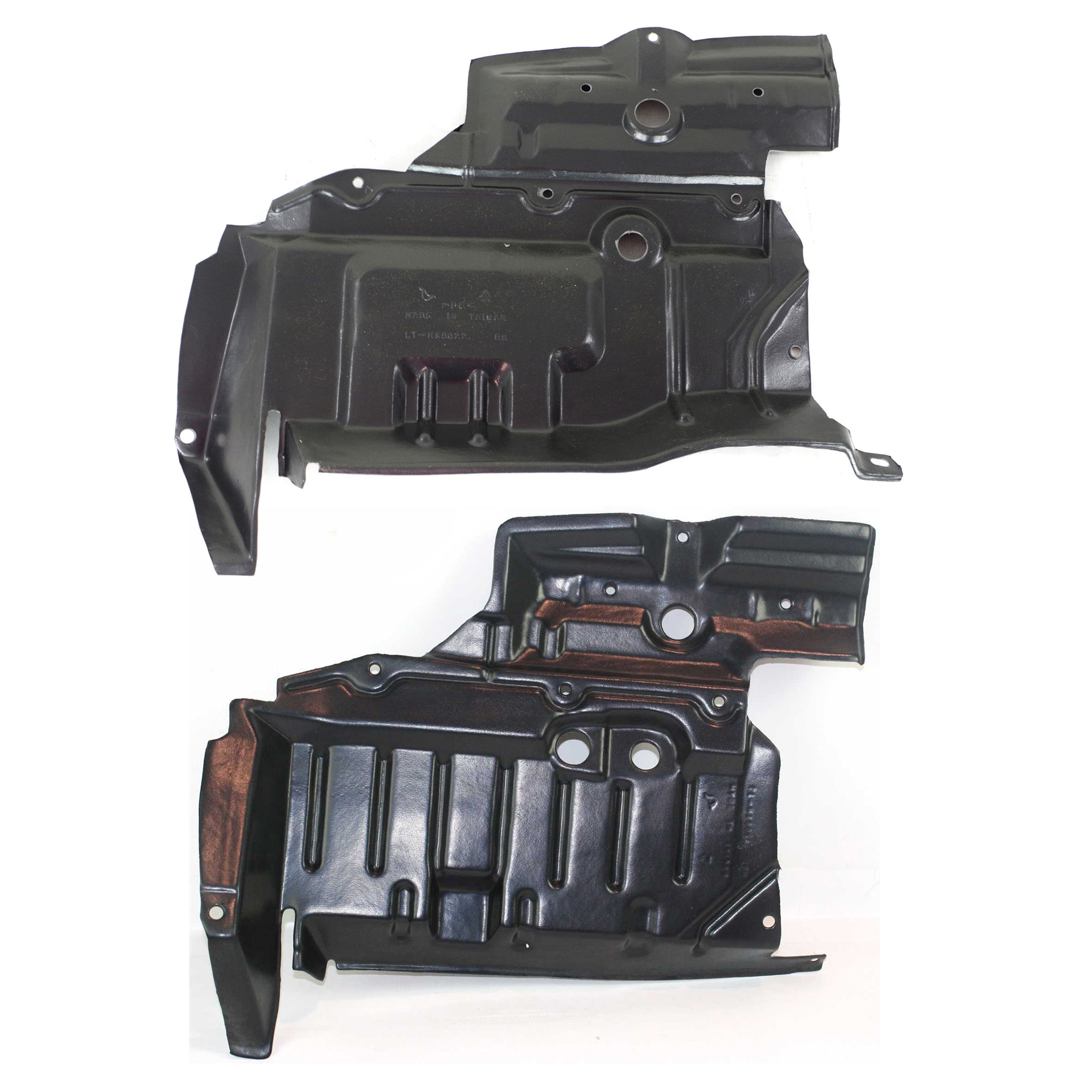 AM ALTIMA 98-01 FRONT ENGINE SPLASH SHIELD RH AND LH SKU SET N310110 Partslink NI1228106 NI1228107 OEM 758980Z800-758990Z800