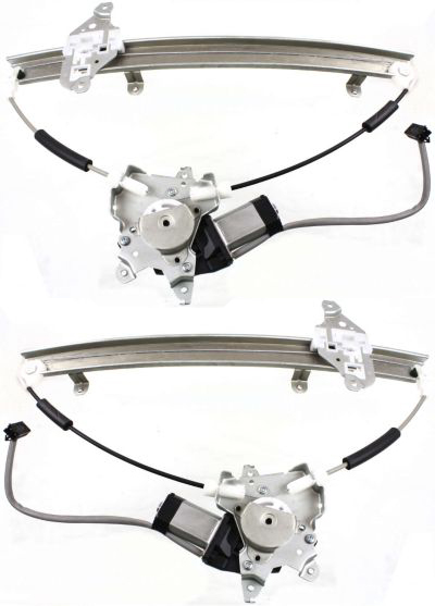 AM ALTIMA 98-01 FRONT WINDOW REGULATOR RH AND LH Power w Motor SKU SET N462913 Partslink NI1350106 NI1351106 OEM 807209E010 PFM 807219E010 PFM