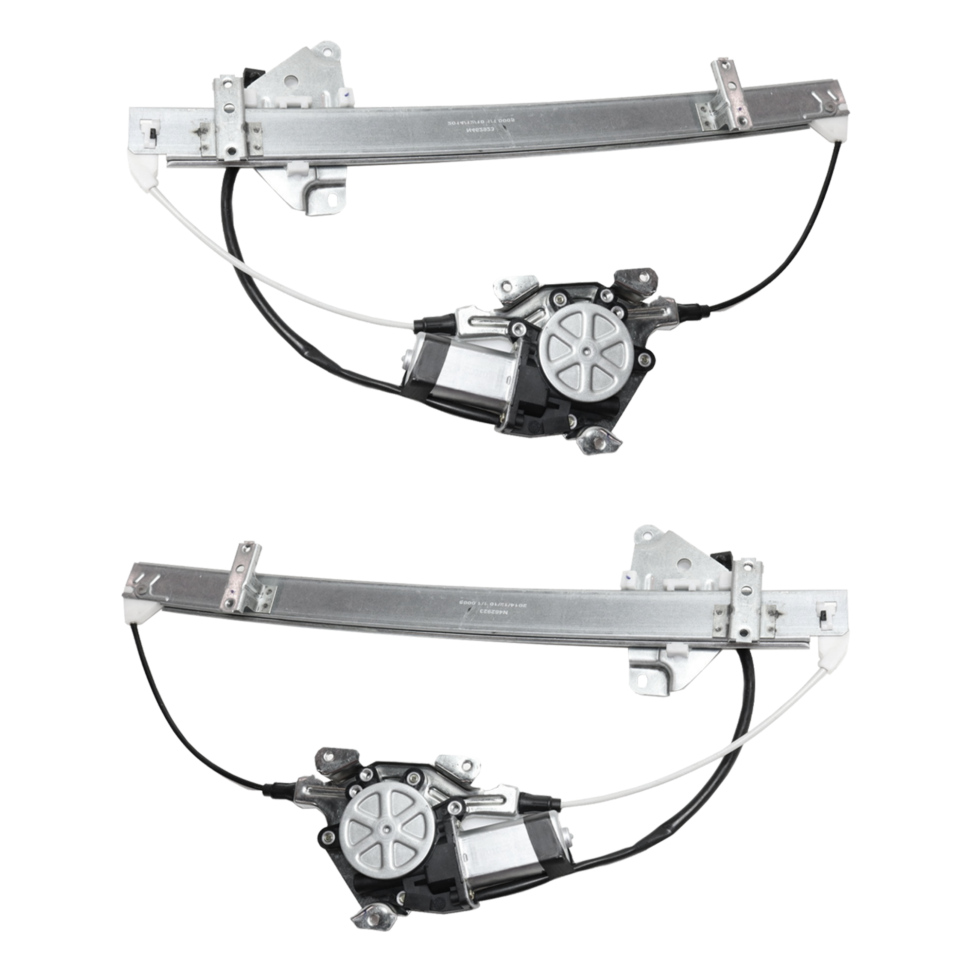 AM D21-86-94 PICKUP 95-97 FRONT WINDOW REGULATOR RH AND LH Power With Motor SKU SET N462923 Partslink NI1351104 NI1350104 OEM 8072001G21-8072101G21