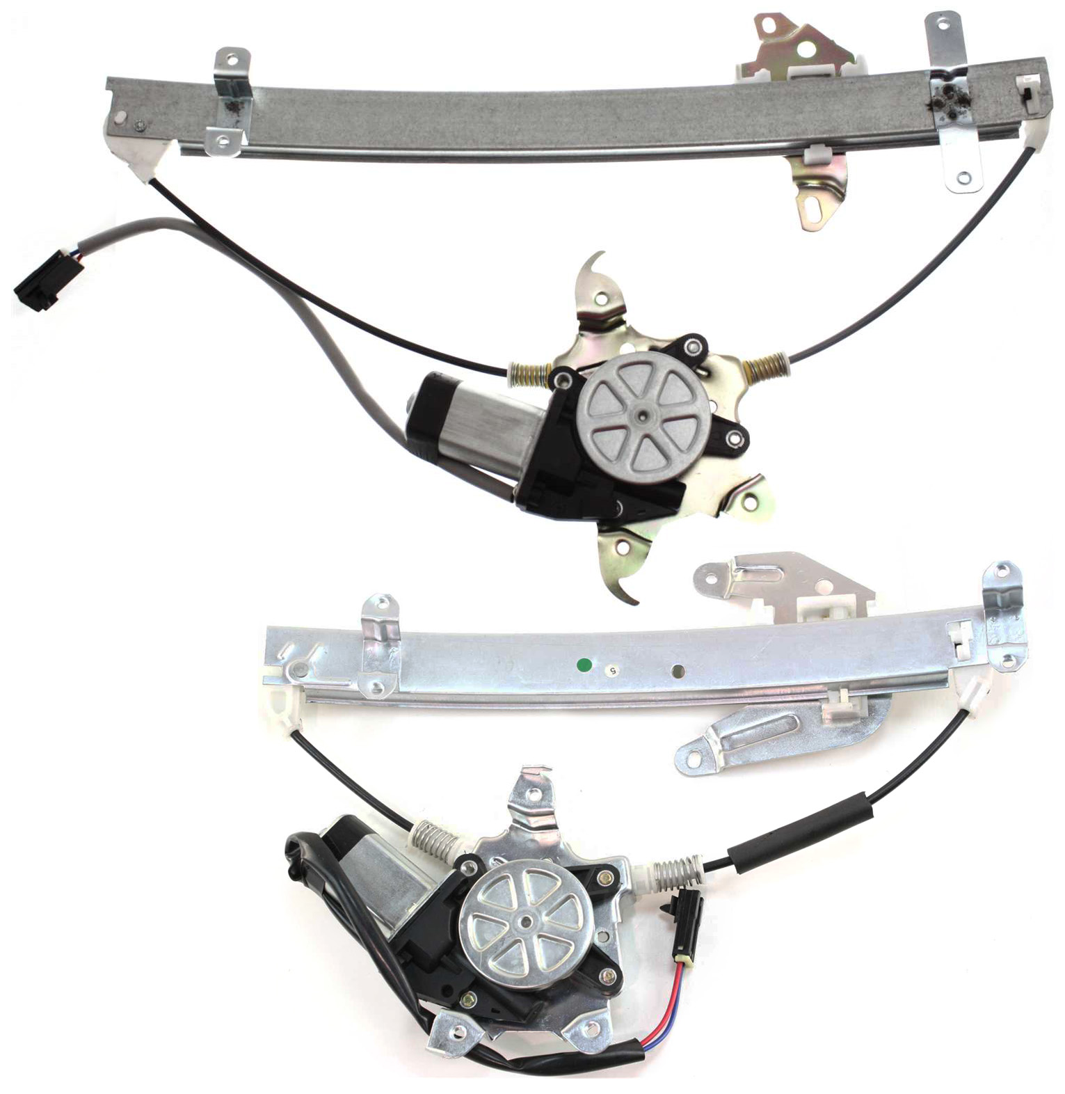 AM I30-96-99 MAXIMA 95-99 FRONT AND REAR WINDOW REGULATOR RH Power w Motor SKU SET N462927-2R Partslink NI1351118 NI1551103 OEM 8072040U10 PFM 8272040U10
