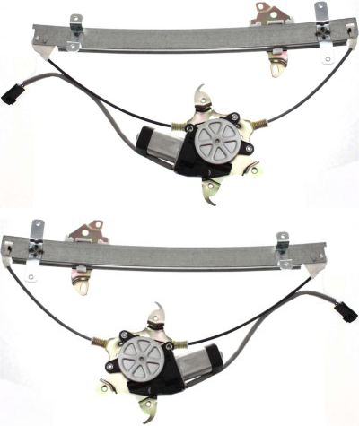 AM I30-96-99 MAXIMA 95-99 FRONT WINDOW REGULATOR RH AND LH Power With Motor SKU SET N462927 Partslink NI1350118 NI1351118 OEM 8072040U10 PFM 8072140U10 PFM