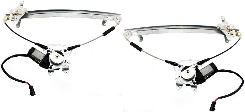 AM MAXIMA 89-94 FRONT WINDOW REGULATOR RH AND LH Power With Motor SKU SET N462939 Partslink NI1351103 NI1350103 OEM 8072085E05 PFM 8072185E05 PFM