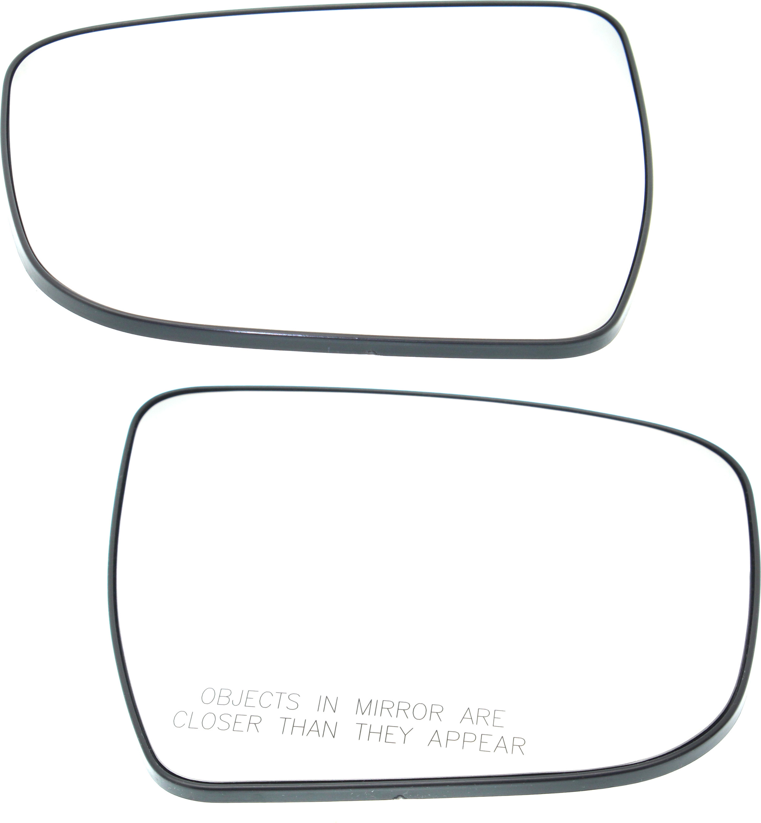 AM JUKE 15-17 MIRROR GLASS RH AND LH Non Heated w Backing Plate SKU SET NS06GR Partslink NI1324109 NI1325109 OEM 963663YM6A 963653YM7A