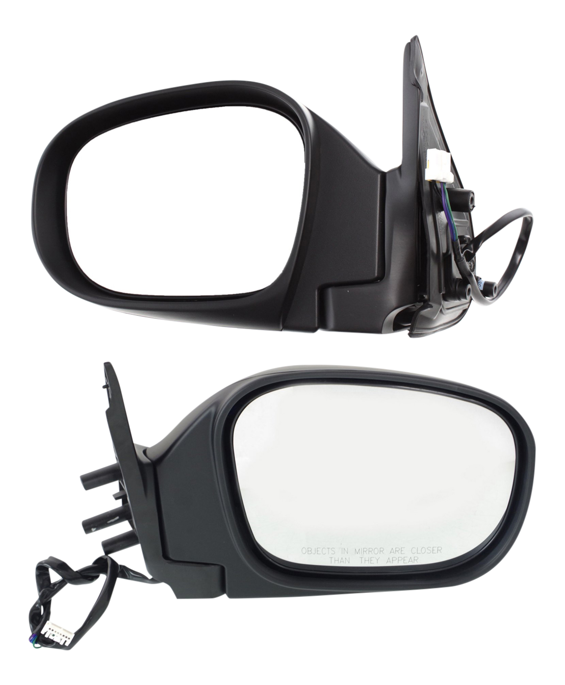 AM PATHFINDER 00-04 MIRROR RH AND LH Power Manual Folding Heated Paintable SKU SET NS104ER Partslink NI1320219 NI1321219 OEM K63014W460 K63024W460