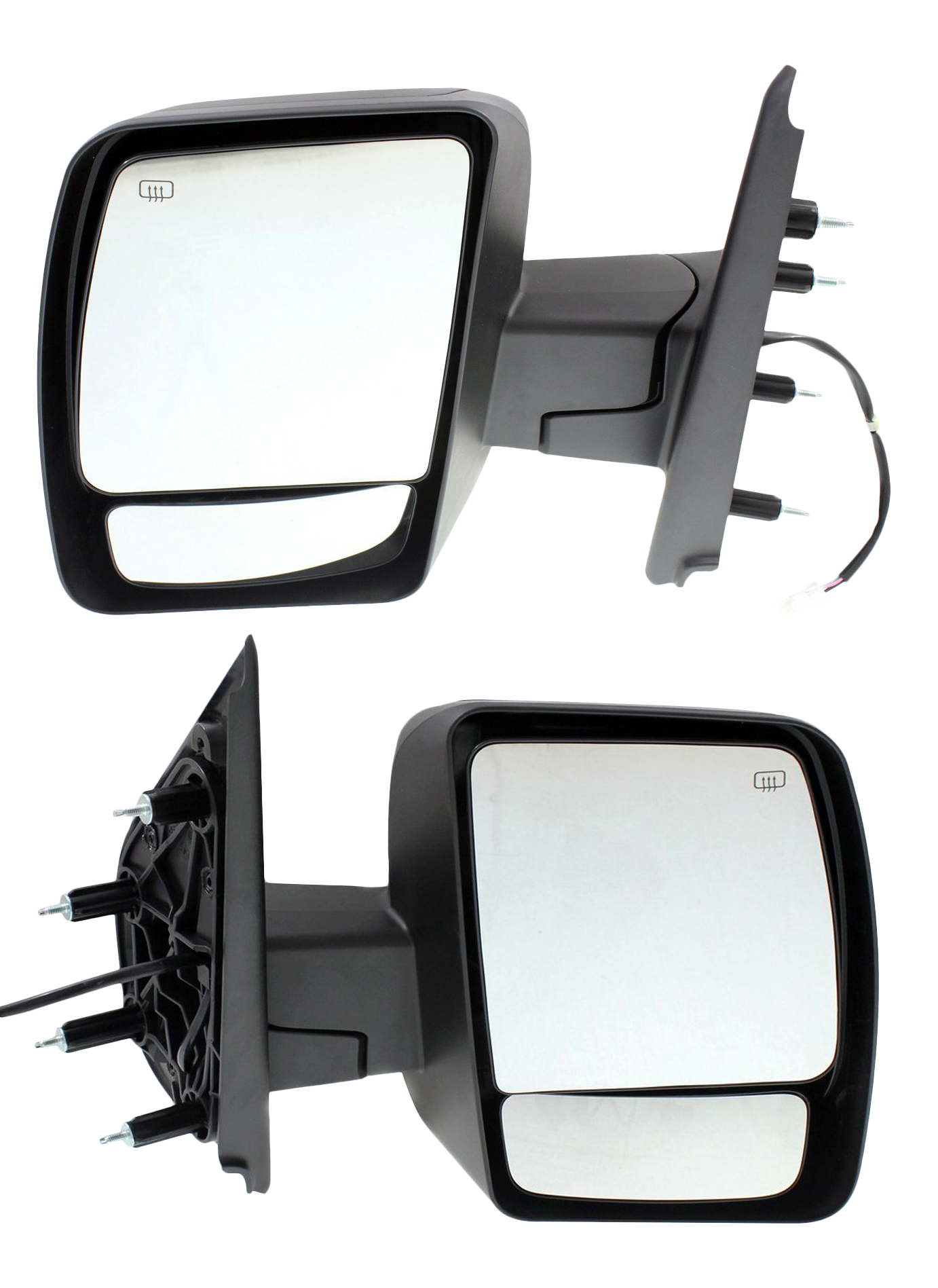 AM NV SERIES FULL SIZE VAN 12-21 MIRROR RH AND LH Non Towing Power Manual Folding Heated Textured No Signal Light SL SV Models SKU SET NS119ER Partslink NI1320234 NI1321234 OEM 963011PA9E PFM 963021PA9E PFM