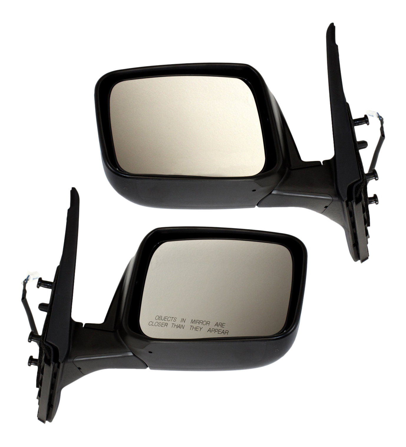 AM ROGUE 08-13 ROGUE SELECT 14-15 MIRROR RH AND LH Power Manual Folding Heated Paintable SKU SET NS125ER Partslink NI1320236 NI1321236 OEM 96301JM200 PFM 96302JM200 PFM