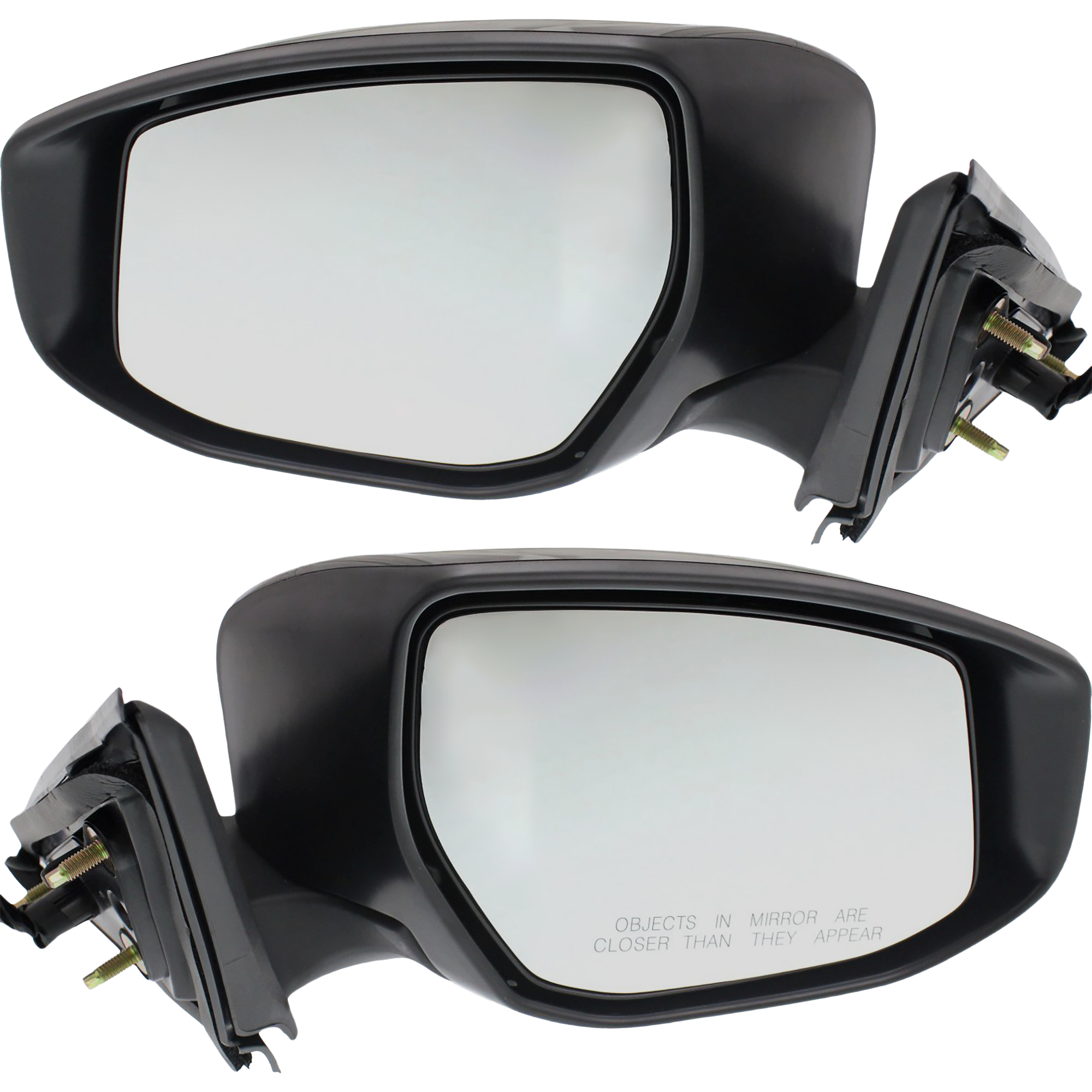 AM ALTIMA 13-18 MIRROR RH AND LH Power Manual Folding Non Heated Paintable w In housing Signal Light No Auto dimming BSD and Memory SKU SET NS126ER S Partslink NI1320224 NI1321224 OEM 963013TH2A 963023TH2A