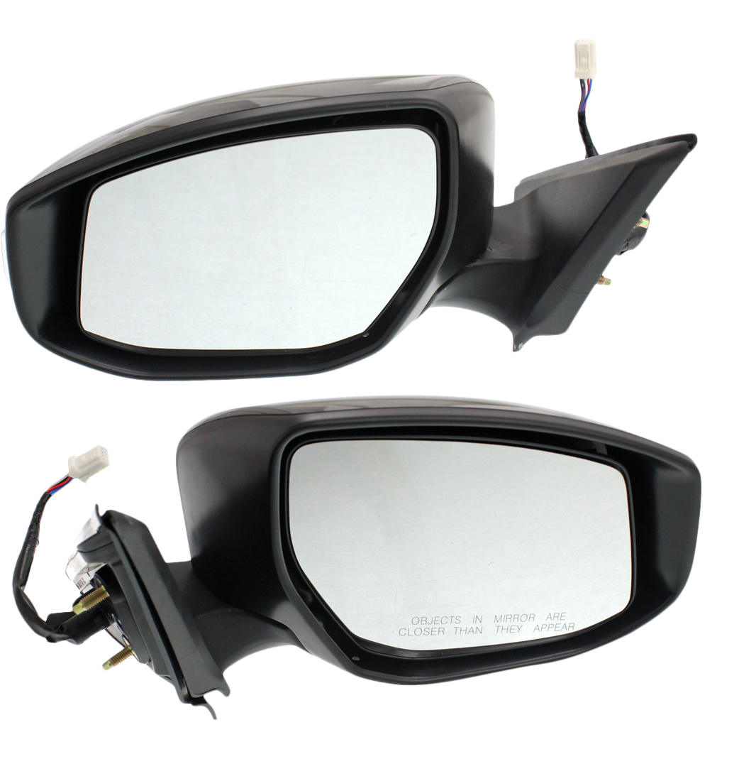 AM ALTIMA 13-18 MIRROR RH AND LH Power Manual Folding Heated Paintable w In housing Signal Light No Auto dimming BSD and Memory SKU SET NS127ER S Partslink NI1320225 NI1321225 OEM 963013TH3A 963023TH3A