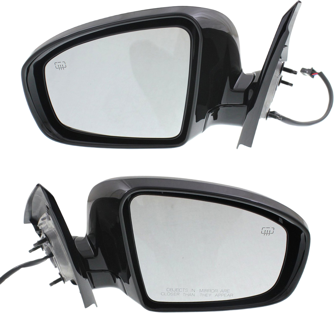 AM PATHFINDER 13-16 MIRROR RH AND LH Power Manual Folding Heated Paintable w o Around View Monitor S SL Hybrid SV Models SKU SET NS130ER Partslink NI1320251 NI1321251 OEM 963013KA9B PFM 963023KA9B PFM