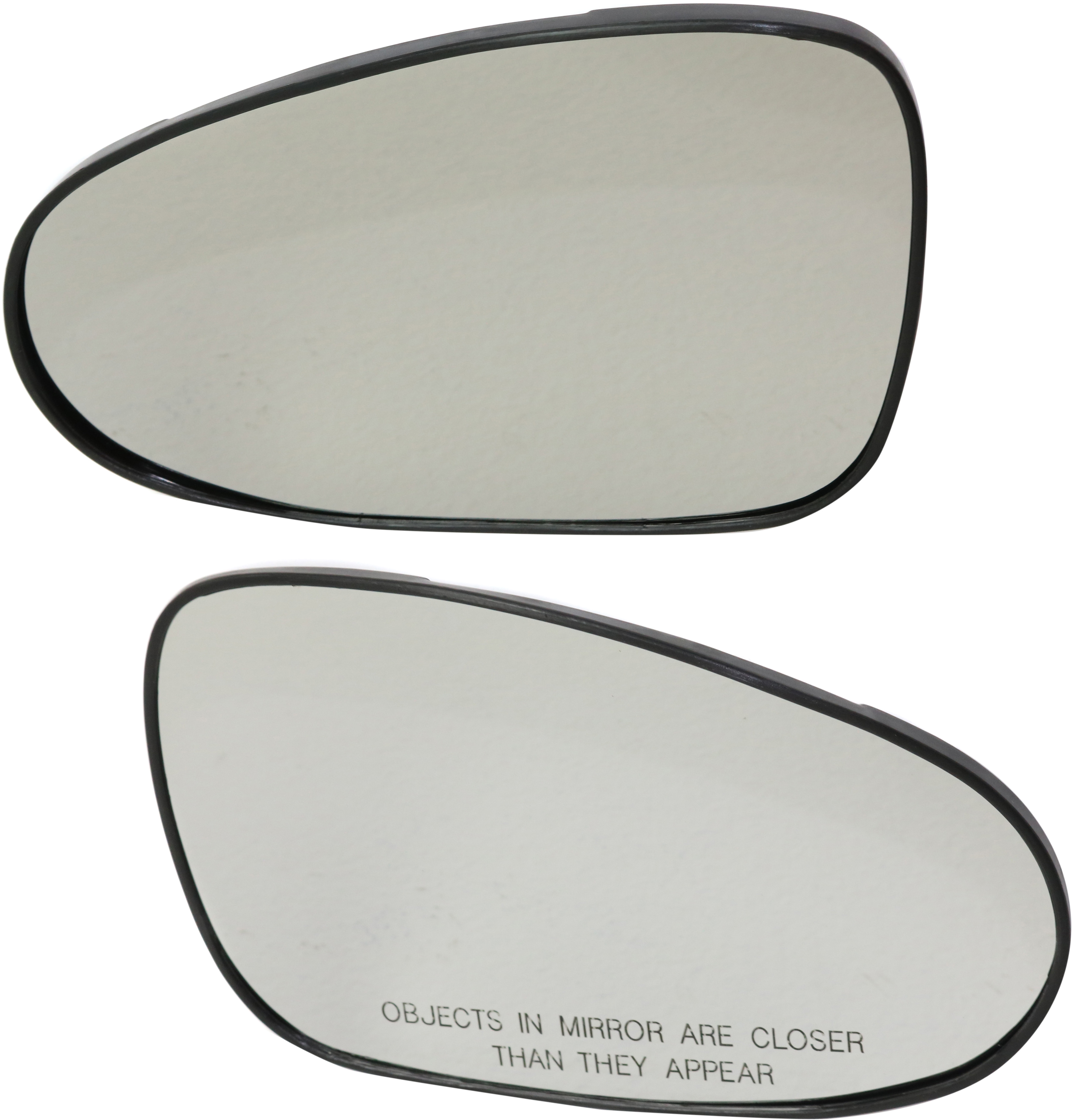 AM ALTIMA 02-06 MIRROR GLASS RH AND LH Non Heated w Backing Plate SKU SET NS135GR Partslink NI1325129 NI1324129 OEM 963013Z700-963023Z700