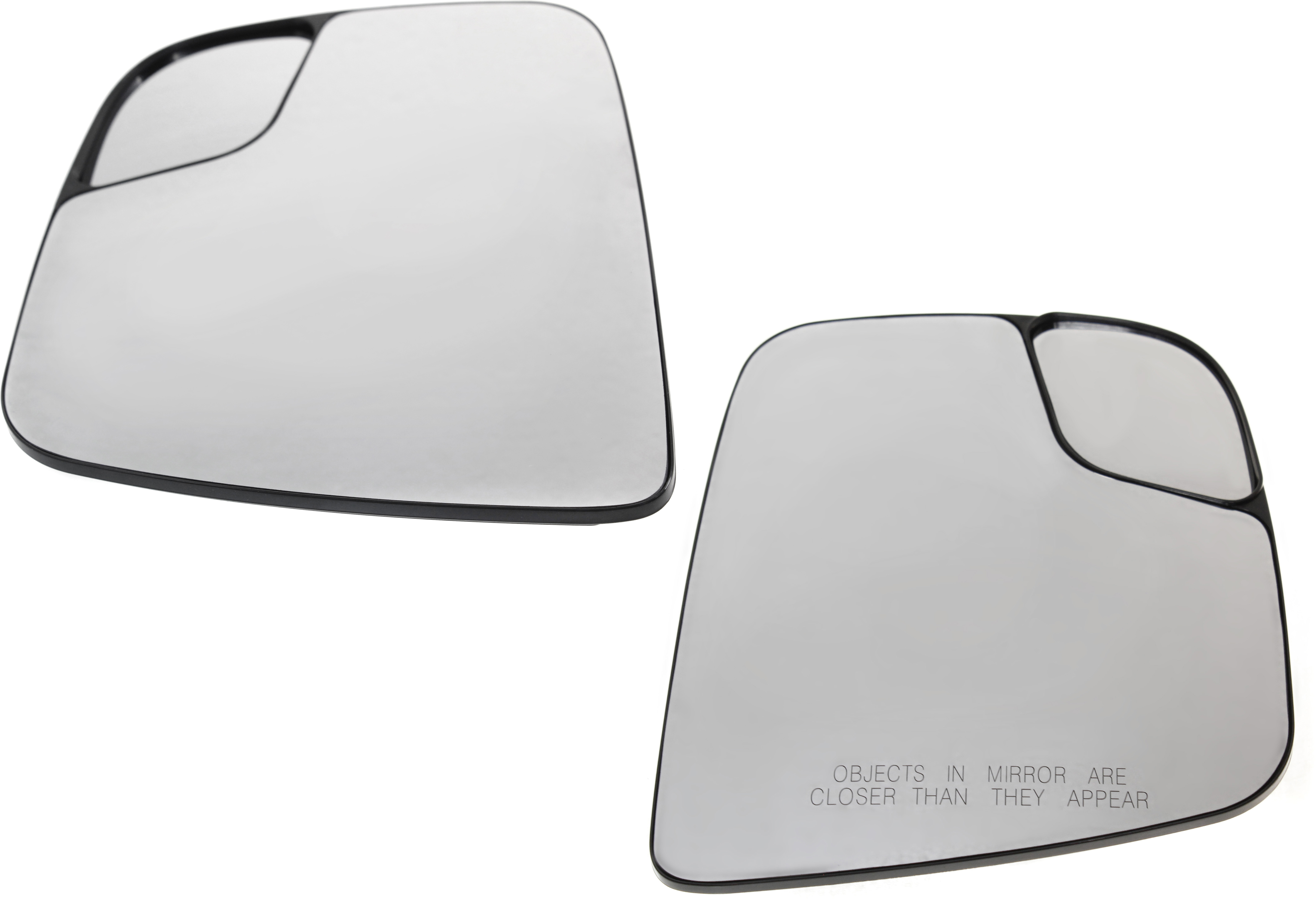 AM NV200-13-14 MIRROR GLASS RH AND LH Non Heated w Backing Plate S Model SKU SET NS140GR Partslink NI1325123 NI1324123 OEM 963653LM0B 963663LM0B