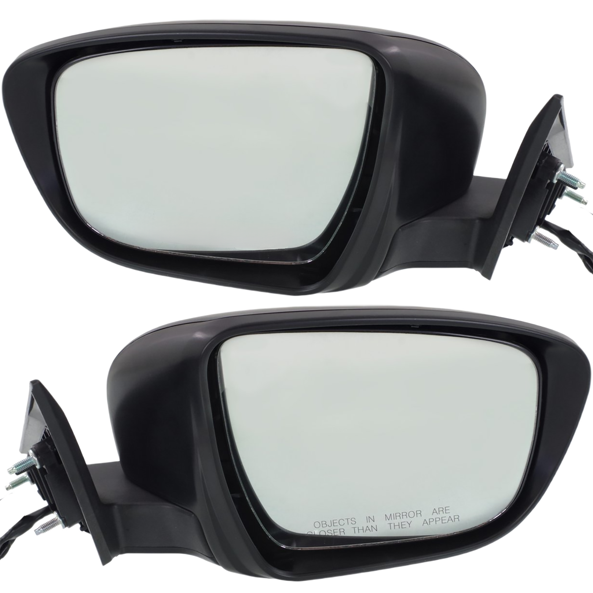 AM ROGUE 14-17 MIRROR RH AND LH Power Manual Folding Non Heated Paintable w Signal Light w o Side View Camera USA Built Vehicle 14-17 Korea Built Vehicle 15-16 SKU SET NS144ER S Partslink NI1320254 NI1321254 OEM 963014BA0A PFM 963024BA0A PFM