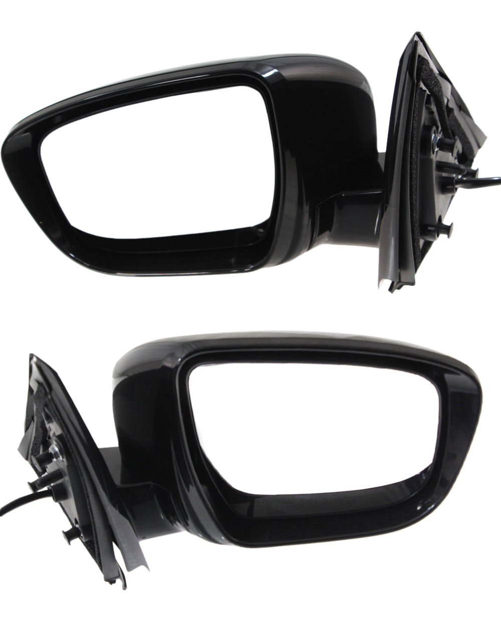 AM PATHFINDER 17-17 MIRROR RH AND LH Power Manual Folding Non Heated Paintable w Signal Light SKU SET NS150ER S Partslink NI1320277 NI1321277 OEM 963019PF9A PFM 963029PF9A PFM