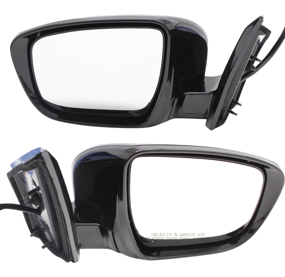 AM MURANO 15-16 MIRROR RH AND LH Power Manual Folding Non Heated Paintable w Signal Light S SV Models From 10-15 To 3-16 SKU SET NS154ER S Partslink NI1320283 NI1321283 OEM 963015AA2A PFM 963734BA0A 9630